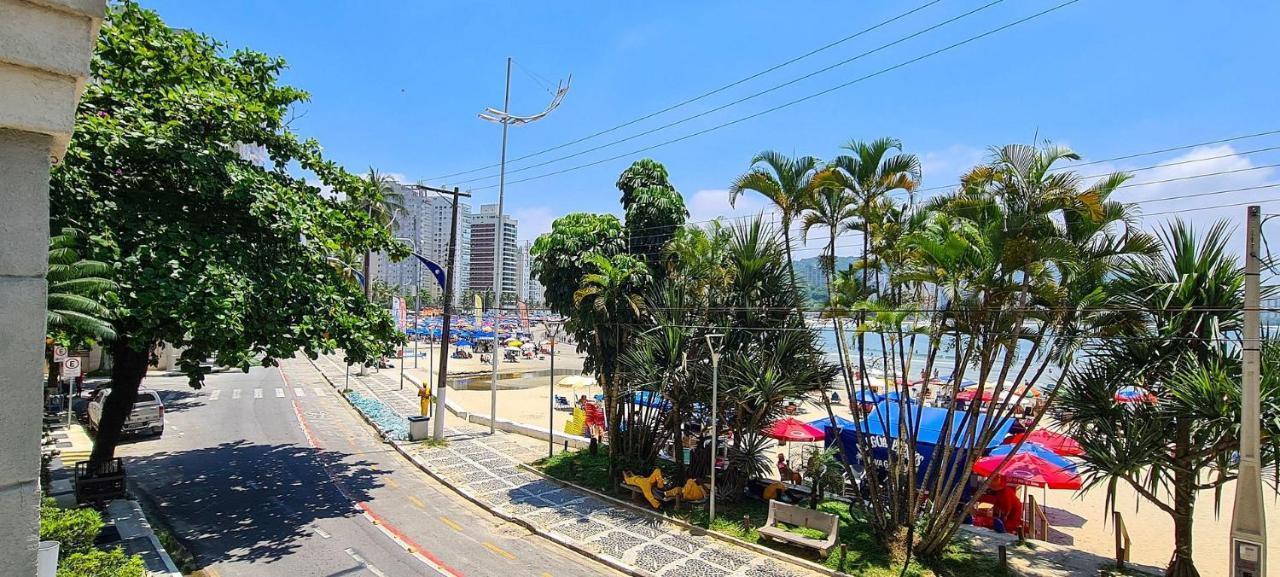 Apto Com Garagem E Lavanderia Em Frente A Praia Guaruja Ngoại thất bức ảnh