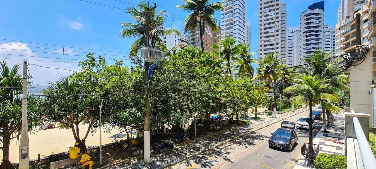 Apto Com Garagem E Lavanderia Em Frente A Praia Guaruja Ngoại thất bức ảnh